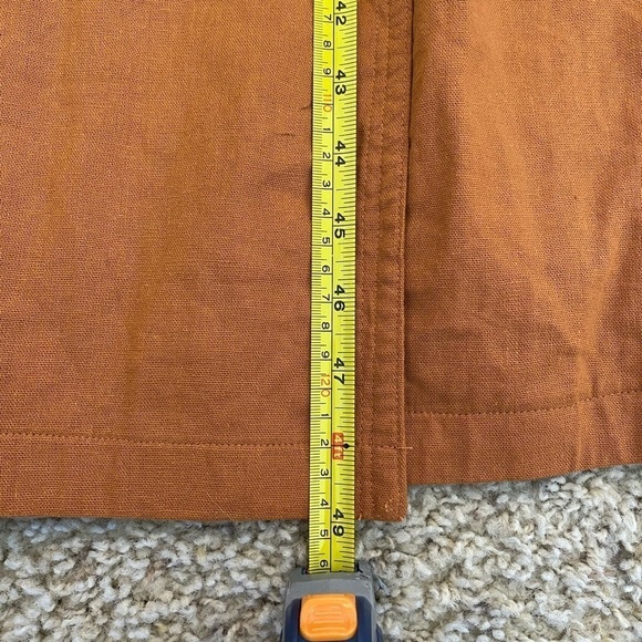 Jen's Pirate Booty Women’s Basic Instinct Trench Coat in Sunburn Linen Blend S - Picture 6 of 9